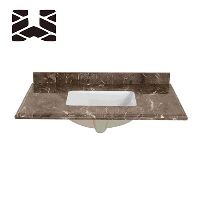 Undermount Golden Jade márvány fürdőszobai mosogató